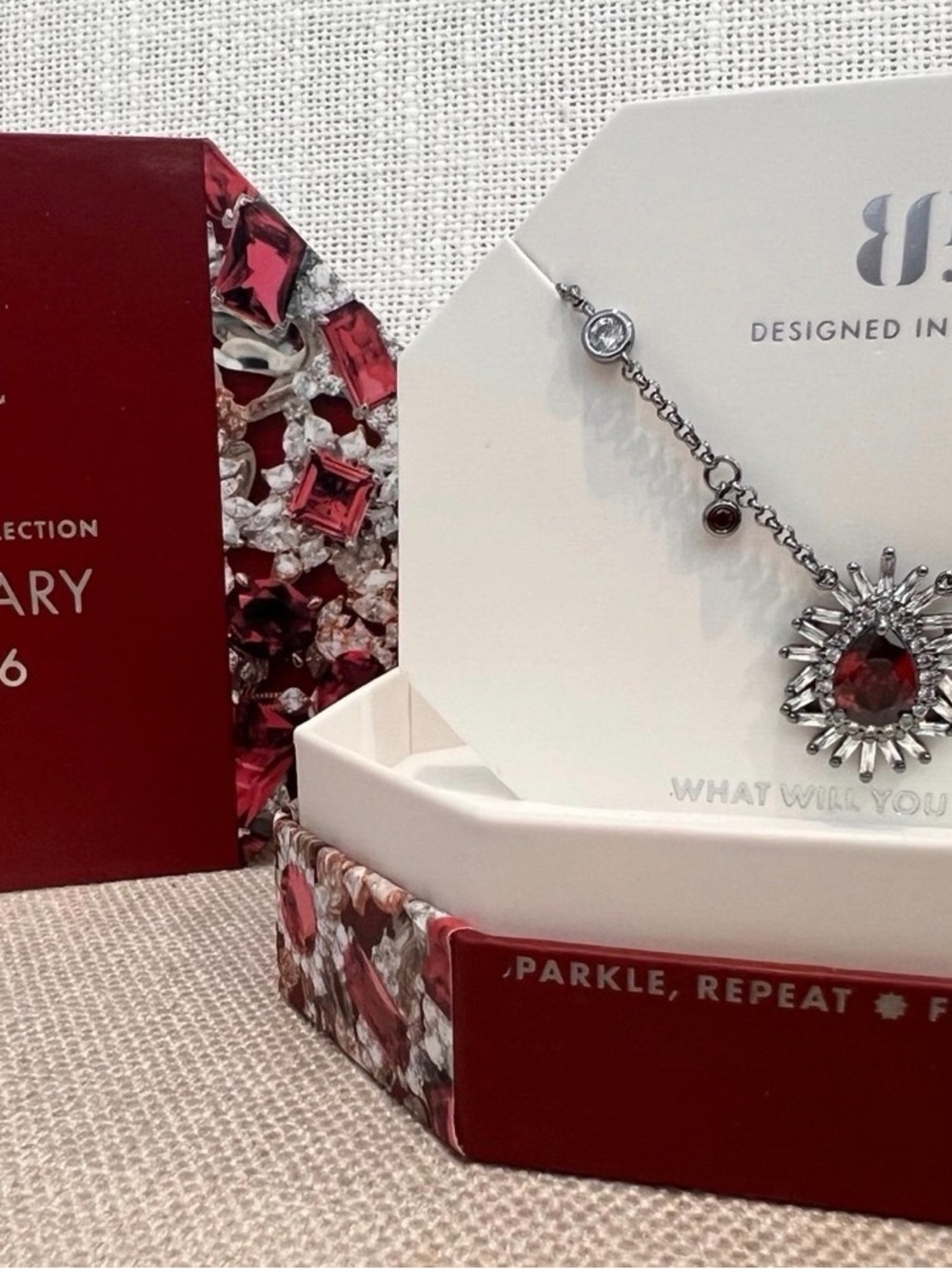 Bomb Party January Birthday 2026 Necklace - Glam is A Given